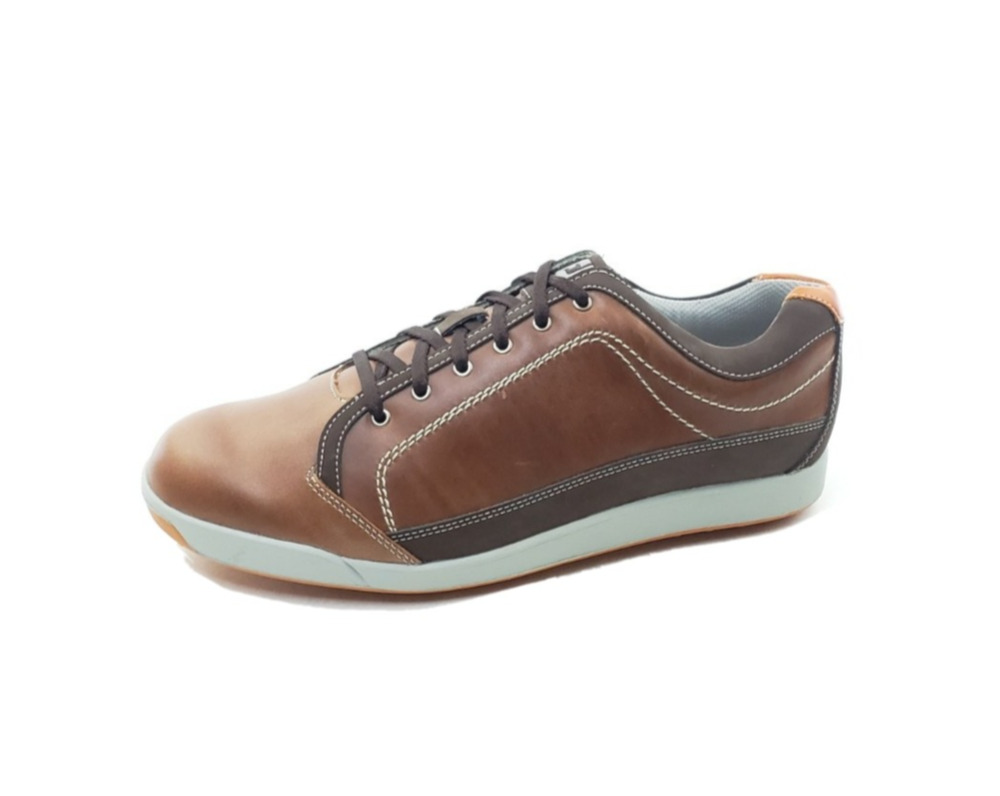FootJoy Contour Casual Mens Spikeless Golf Shoes Brown Leather Size 11